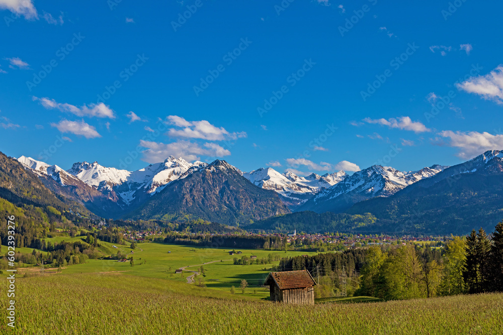Oberstdorfer Berge - Frühling - Panorama - Weite