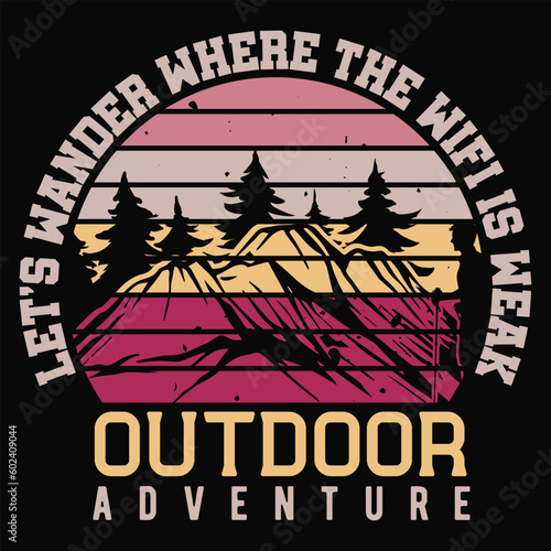 Adventure T-Shirt Design Bundle 