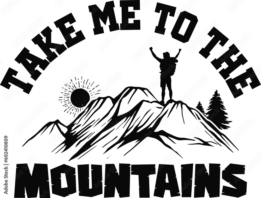 Obraz premium Adventure T-Shirt Design Bundle,