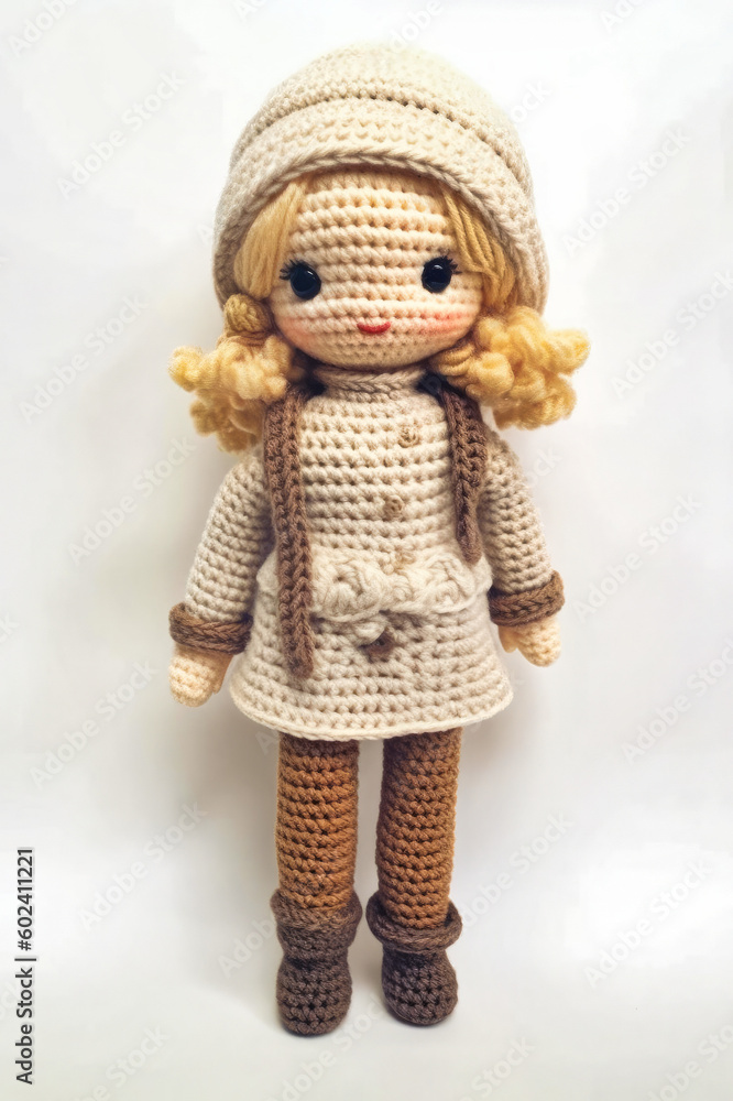 Cute Wool Doll | Generative AI Cute Wool Doll | Generative AI