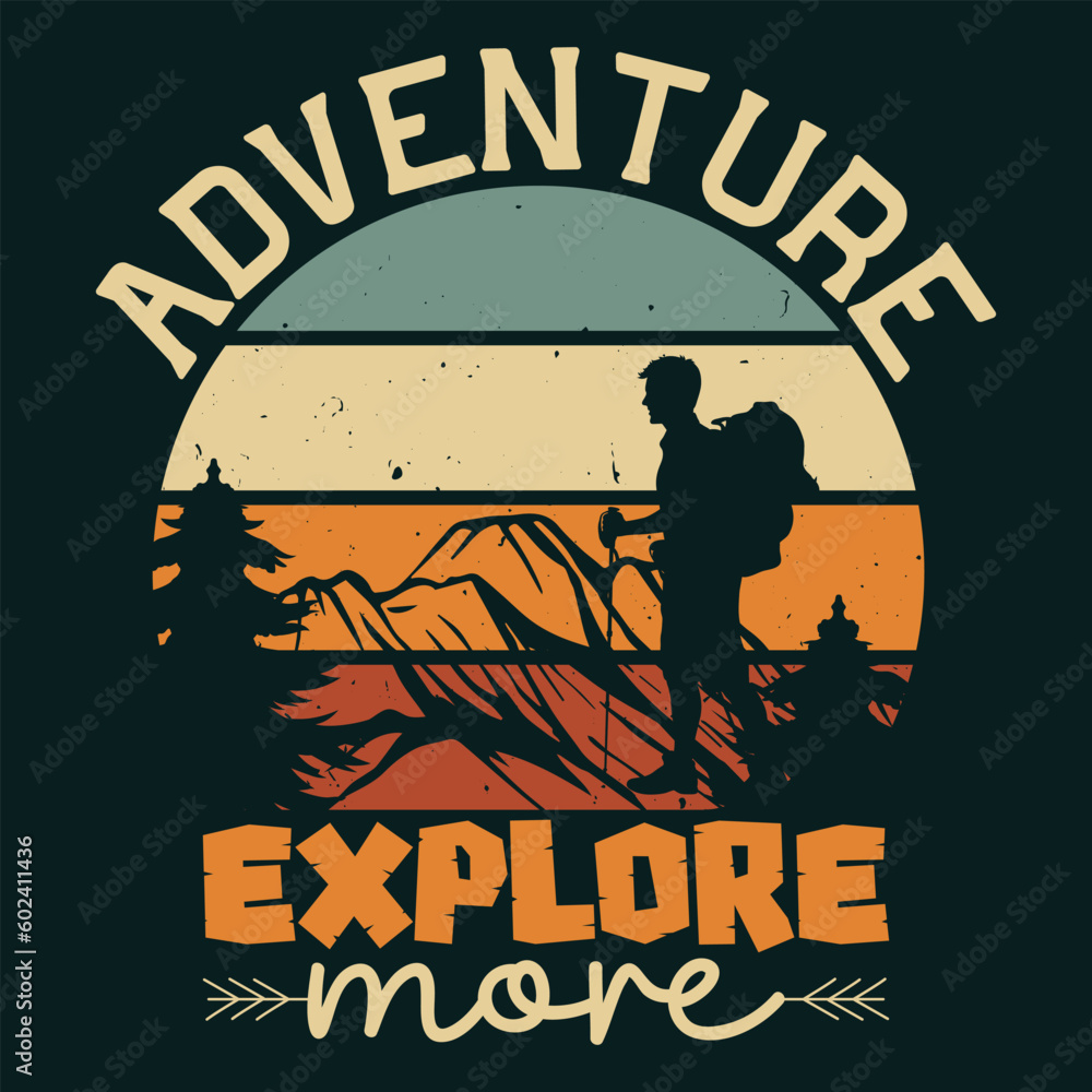 Adventure T-Shirt Design Bundle