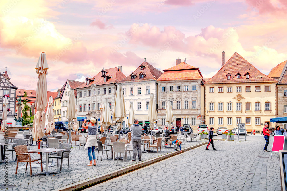 Fototapeta premium Altstadt, Forchheim, Deutschland 