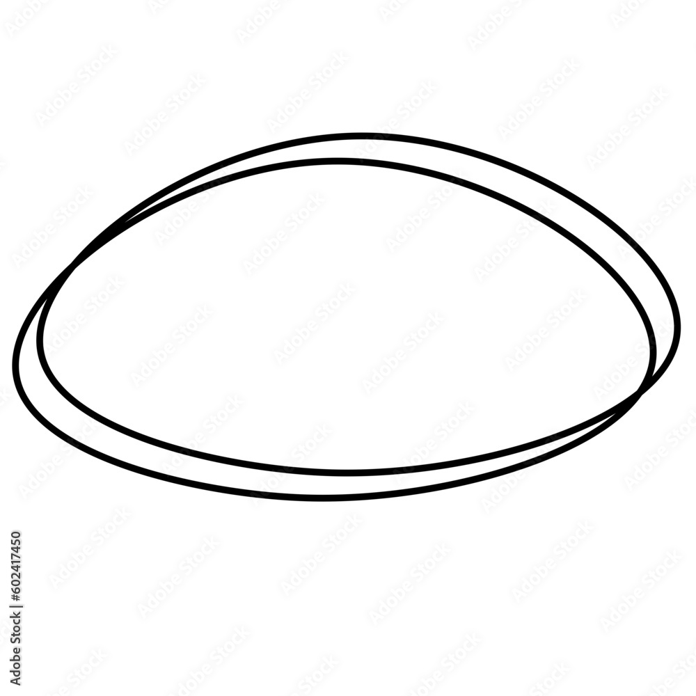 Oval Border Oval Border