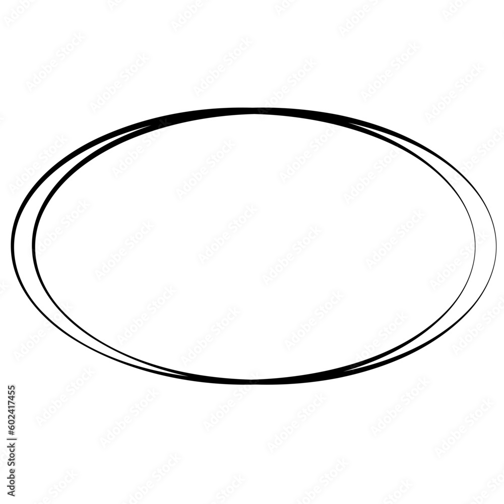 Oval Border Oval Border