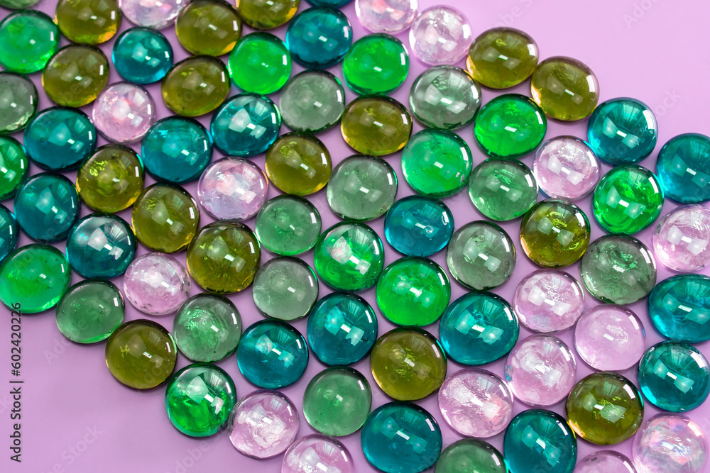 Colorful glass drops background, beautiful abstract texture with place for text Colorful glass drops background, beautiful abstract texture with place for text