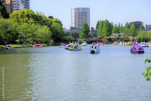 上野公園のボート池