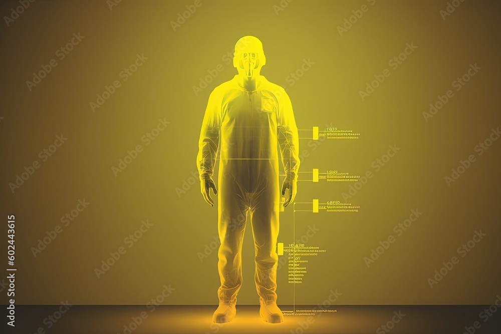 Nuclear Background.Dirty air, waste. Environmental pollution. Radiation. Hazard. Destroyed cloudiness. Invisible force. The murder of humanity. yellow and black danger symbol, Generative AI Nuclear Background.Dirty air, waste. Environmental pollution. Radiation. Hazard. Destroyed cloudiness. Invisible force. The murder of humanity. yellow and black danger symbol, Generative AI