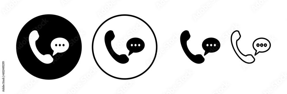 Obraz premium Call icon vector. phone icon vector