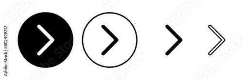Arrow icon. Arrow symbol. Arrow icon for your web design.