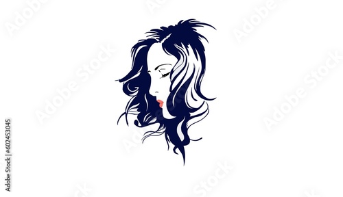 woman with hair