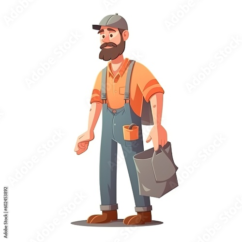 hendyman vector ai generated