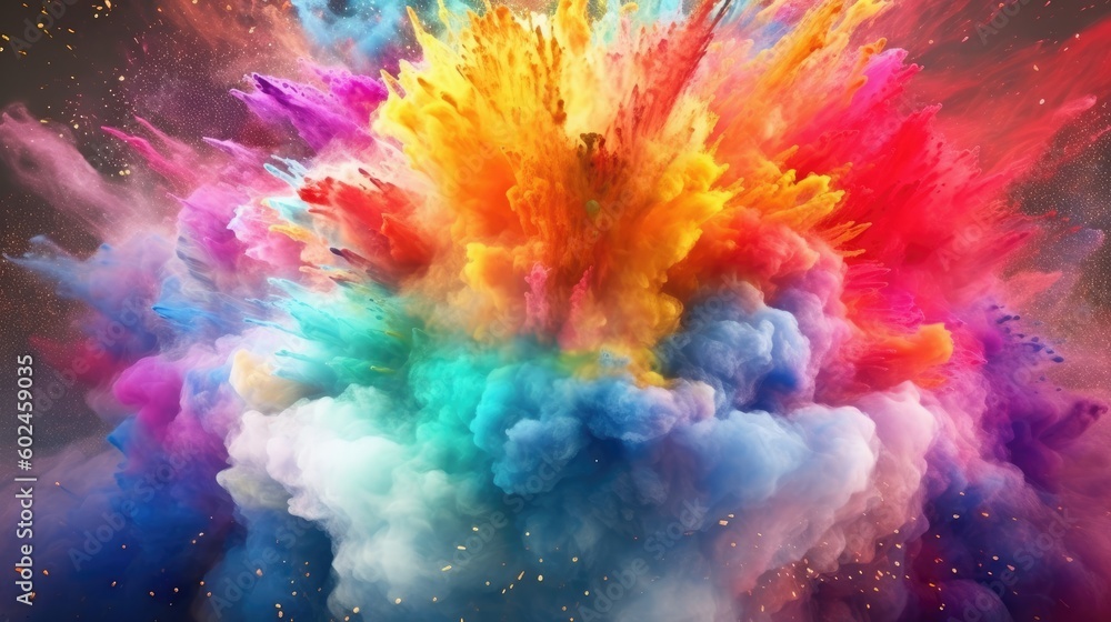 Colorful Artistic Cloudscape Background
