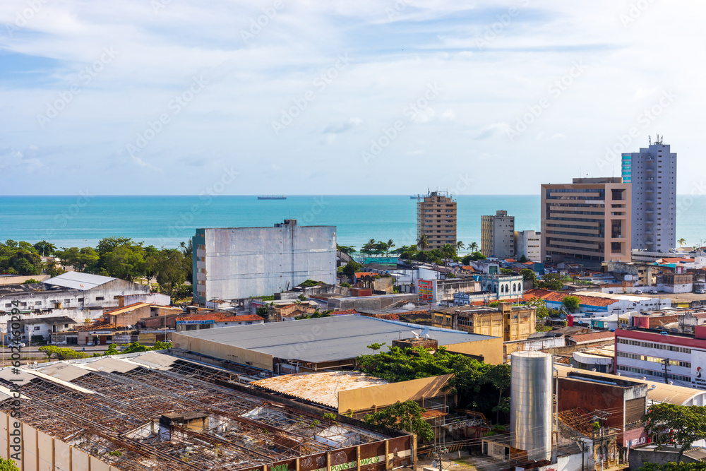 Partial view of the city of Maceio