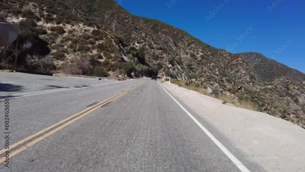 Angeles Crest Highway Summer Eastbound 2 Mt Wilson to Chilao Camp 03 Front View Angeles Crest Highway Summer Eastbound 2 Mt Wilson to Chilao Camp 03 Front View