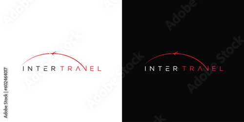 Modern and unique airplane travel logo design 15