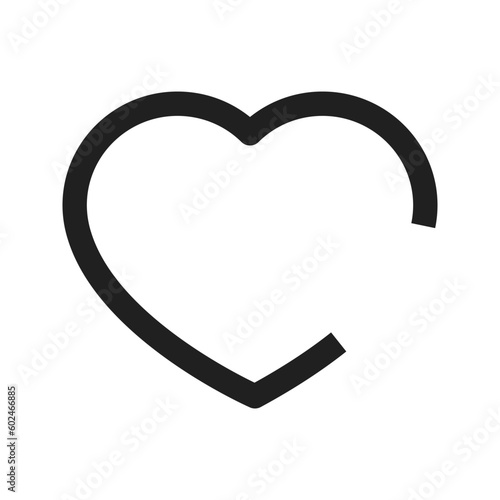 Vector gray flat wedding ring icon isolated on white.