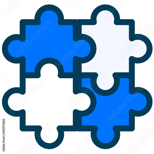 The Puzzle icon represents problem-solving or challenges, commonly used in game or education-related software