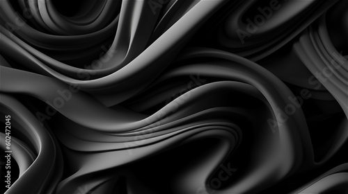 Generative AI, Tech Tones - An Abstract Black and Gray Pattern