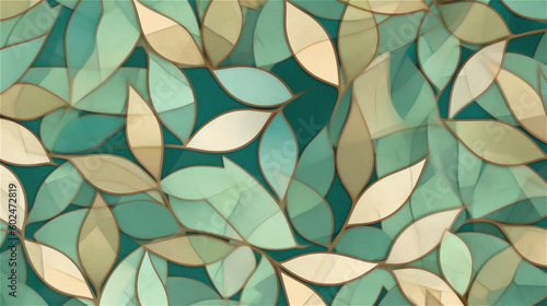 Generative AI, Organic Inspiration - A Nature-Inspired Abstract Pattern