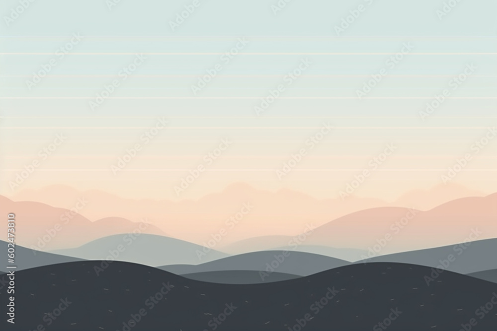Minimalist Concept Grainy Background. Generative AI. Minimalist Concept Grainy Background. Generative AI.