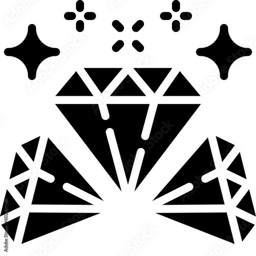 diamond solid icon