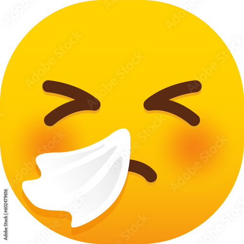 Sneezing Face emoji