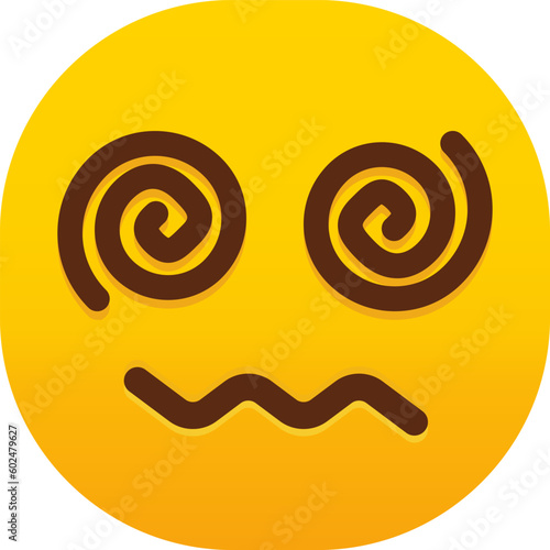 Face with Spiral Eyes emoji