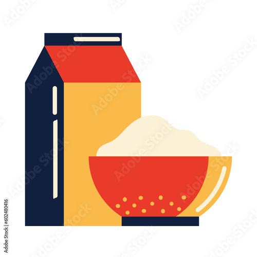 Rice Milk Flat