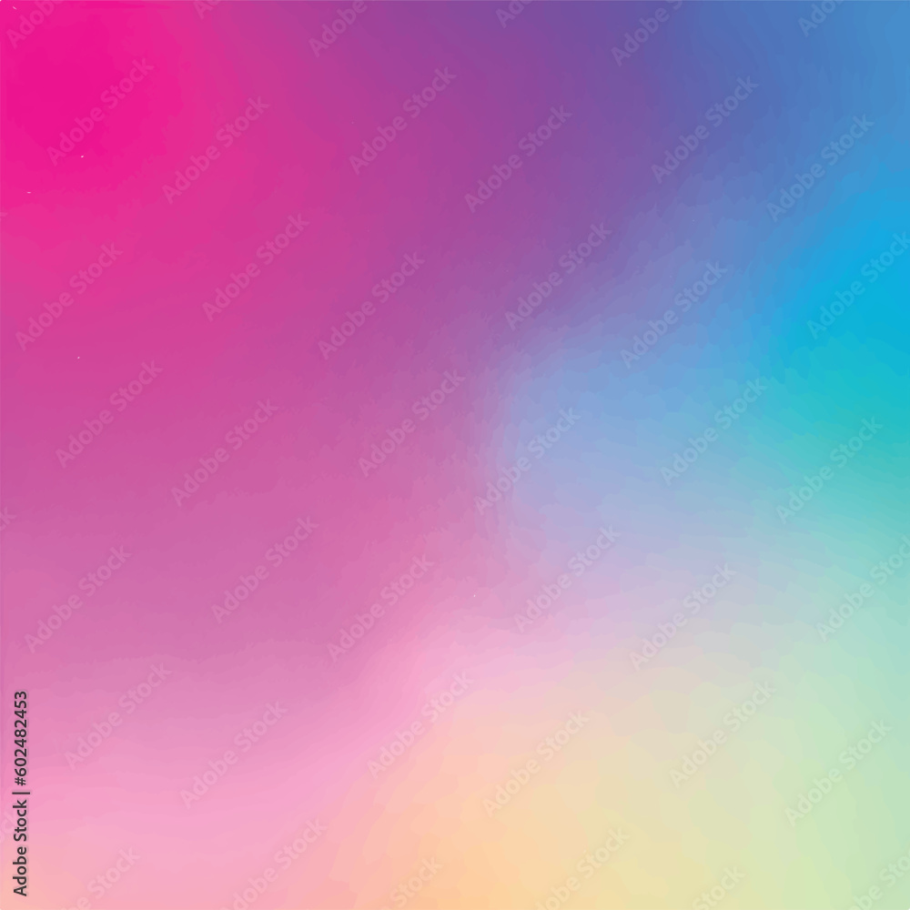 modern gradient rainbow colorful collage modern creative illustration