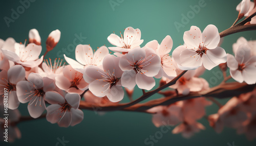 Blossoming Sakura Branch, Generative AI