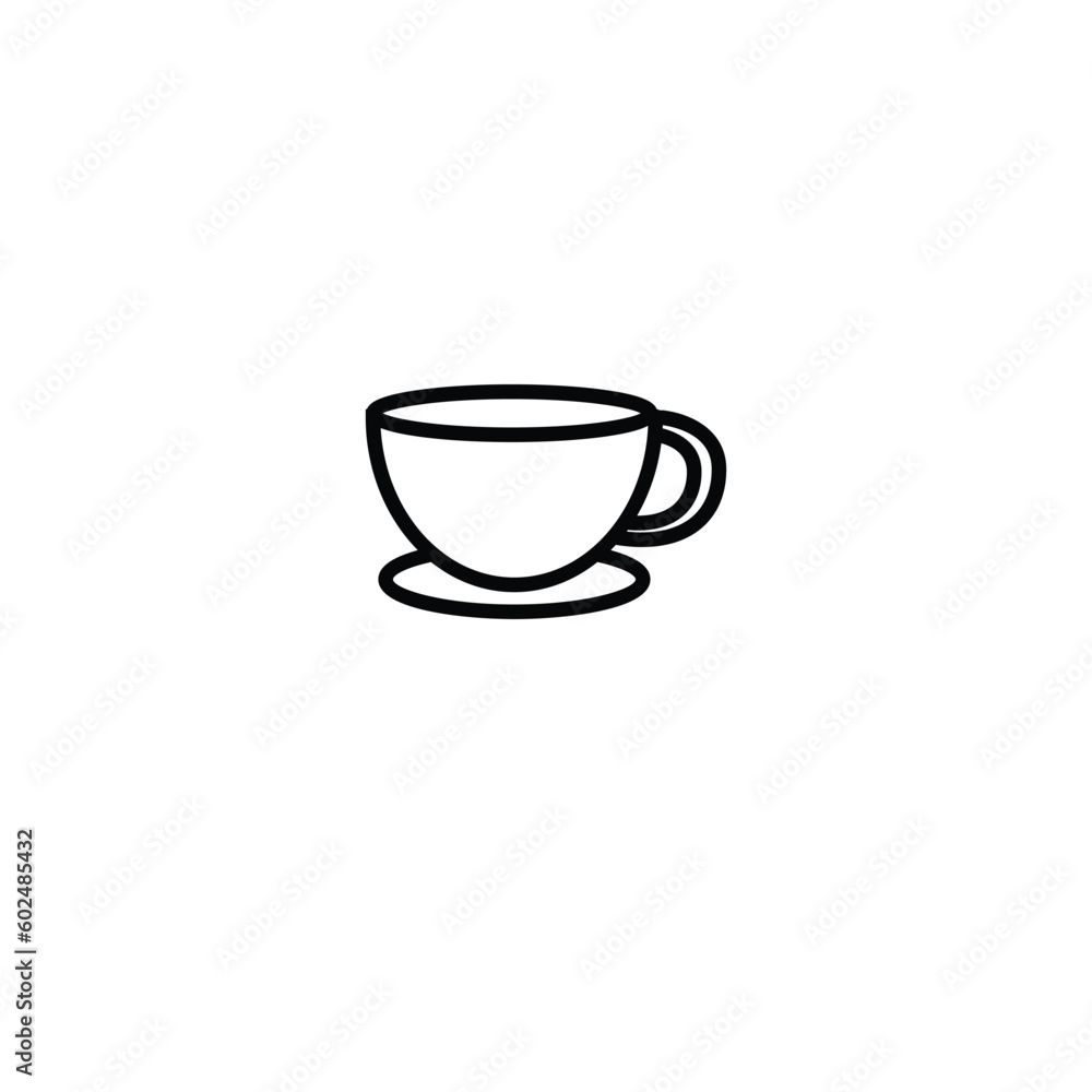 drink cup editable stroke icon