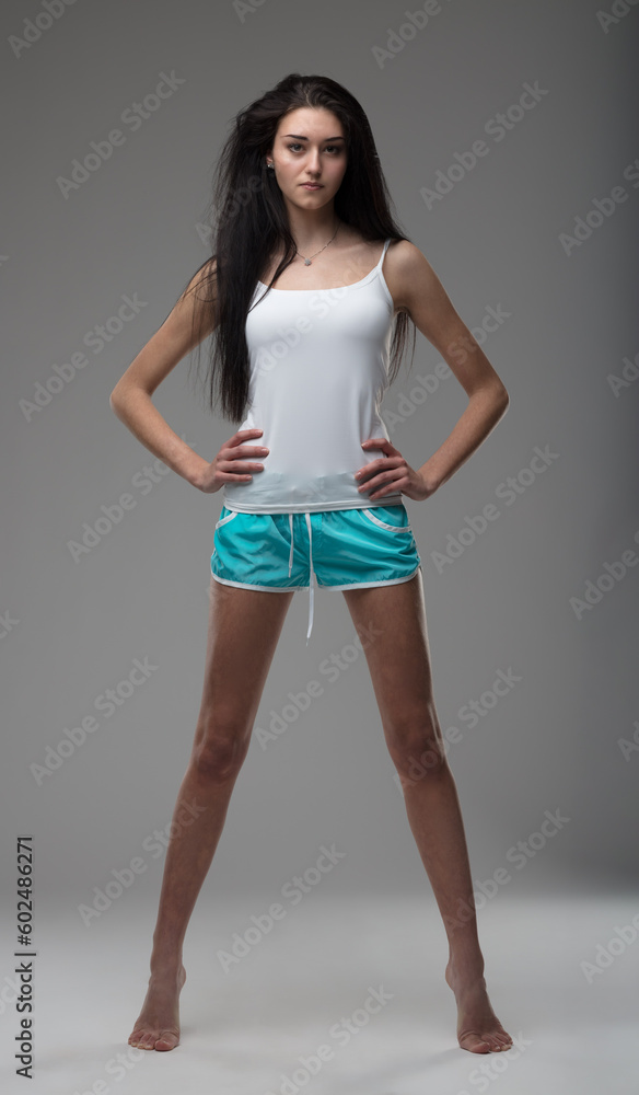 Barefoot, long black hair Barefoot, long black hair