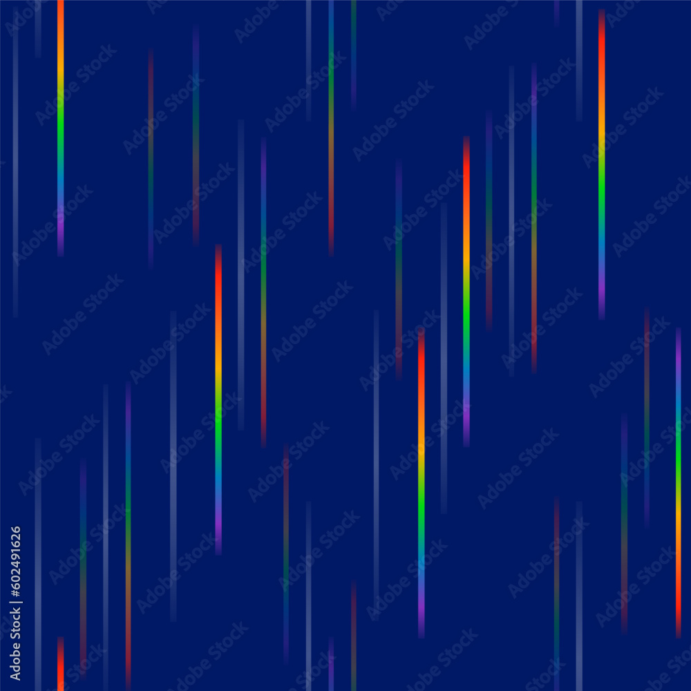 Seamless Pattern Background BG Rainbow Motive Pride Month. Multicolored