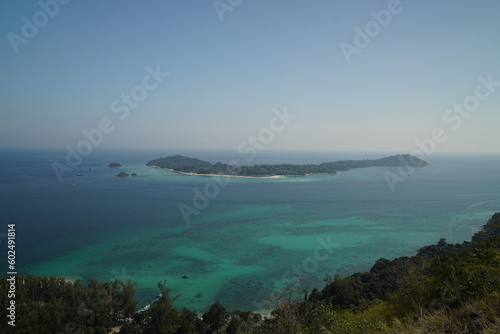 Island Koh Lipe from Koh Adang Viewpoint