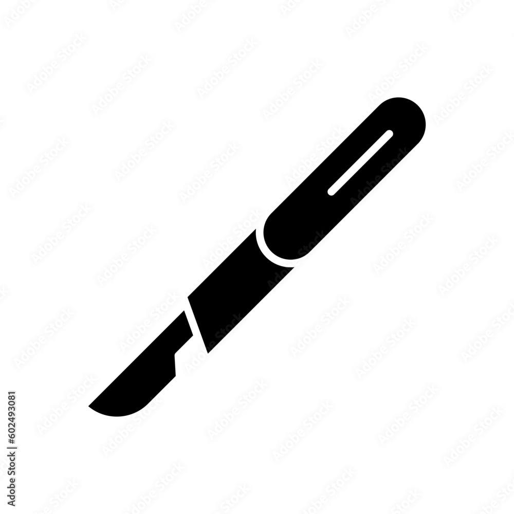 Scalpel icon vector design templates Scalpel icon vector design templates
