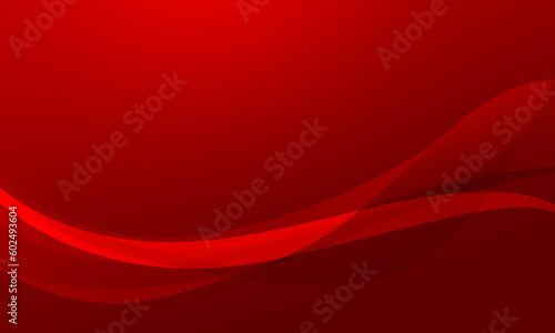 red curve lines wave abstract background