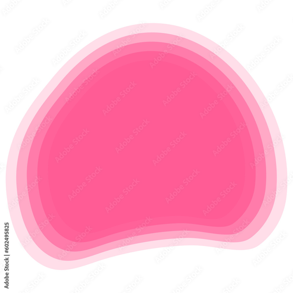 Blur Multi Layers Irregular Freeform Organic Shape Blur Multi Layers Irregular Freeform Organic Shape