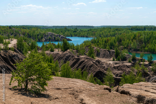 Кондуки, Романцевские горы. Ушаковские угольные карьеры.