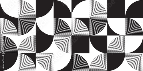 seamless pattern with abstract geometric shapes	