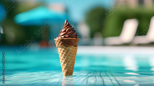 ice cream summer pool party