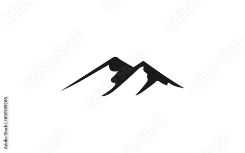 Mountain logo vector for your branding with modern style.