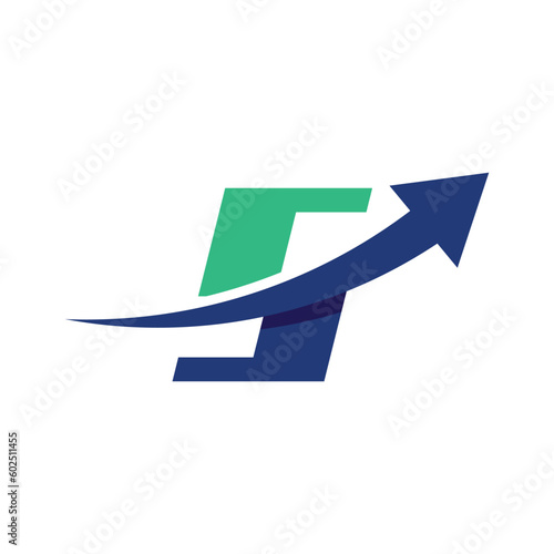 Growth Investment Logo Letter S