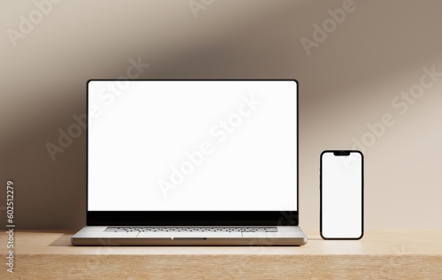 Responsive Web Design and website Mockup, Devices Mock up, Smartphone desktop tablet laptop template Mockup
