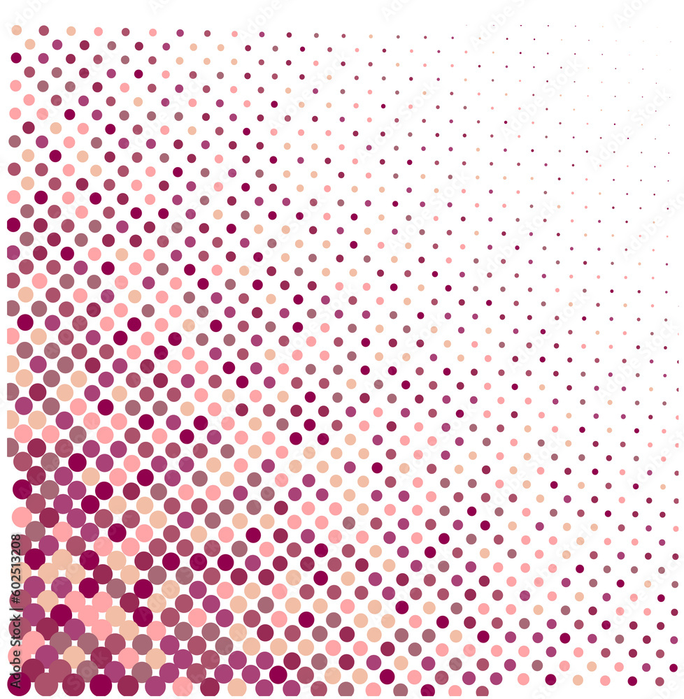 pattern  with pink dots