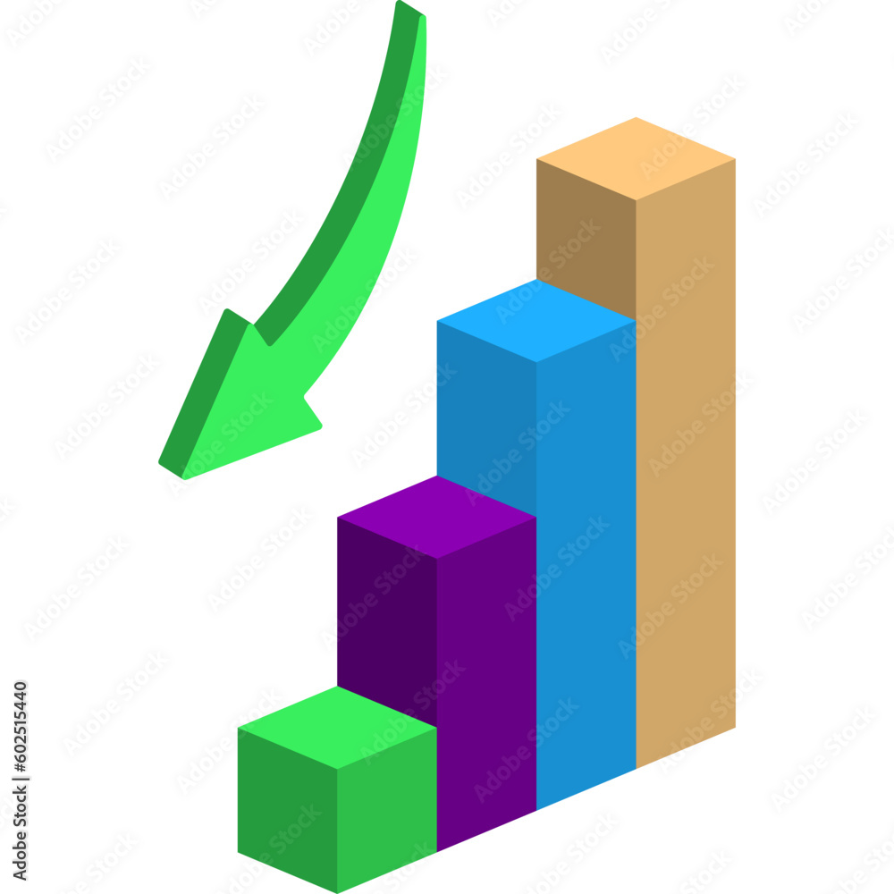 3D Business Statistic 3D Business Statistic
