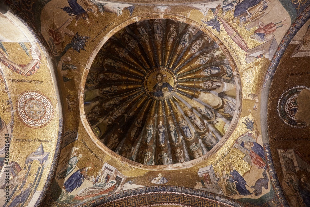 Chora Monastery in Istanbul, known for its stunning mosaics