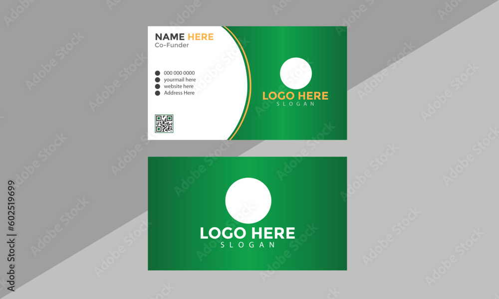 Business Card Design Template