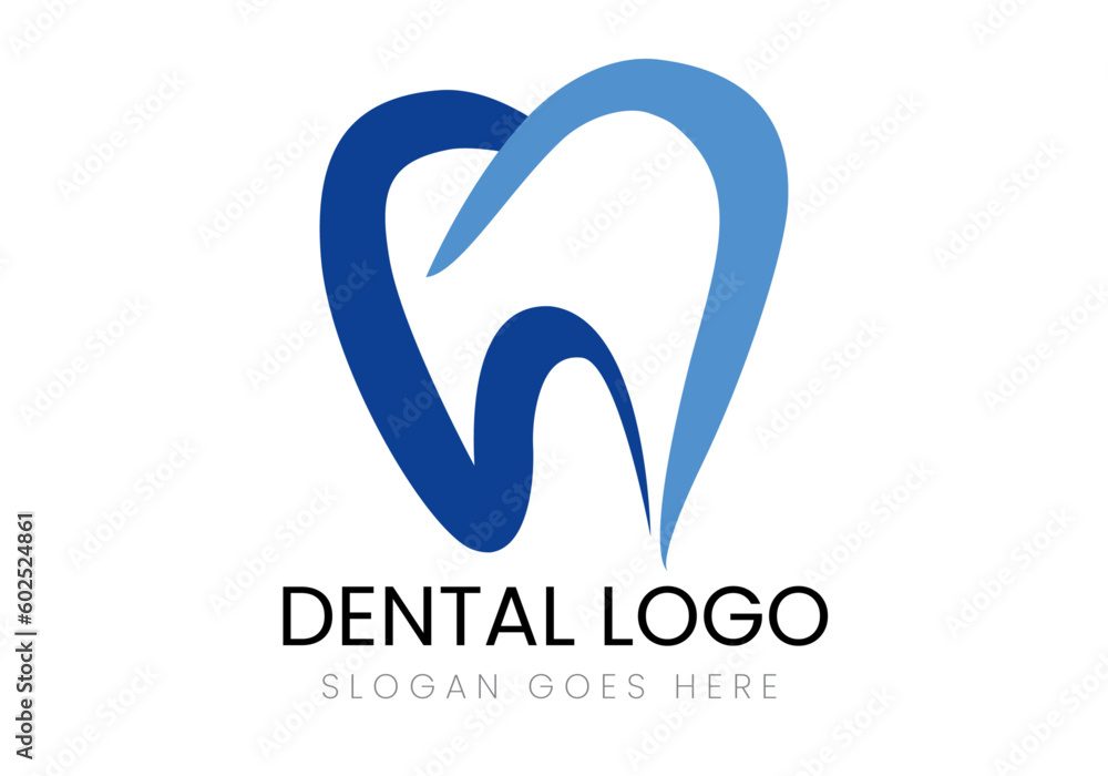 Dental Clinic Logo Design with Vector. Dental Clinic Logo Design with Vector.