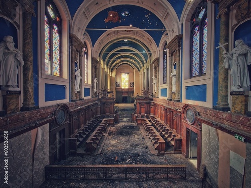 blue church photo