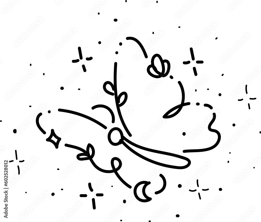Butterfly Line Art Butterfly Line Art